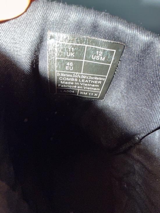Dr Martens Combs Leather Combat Boots main image 13
